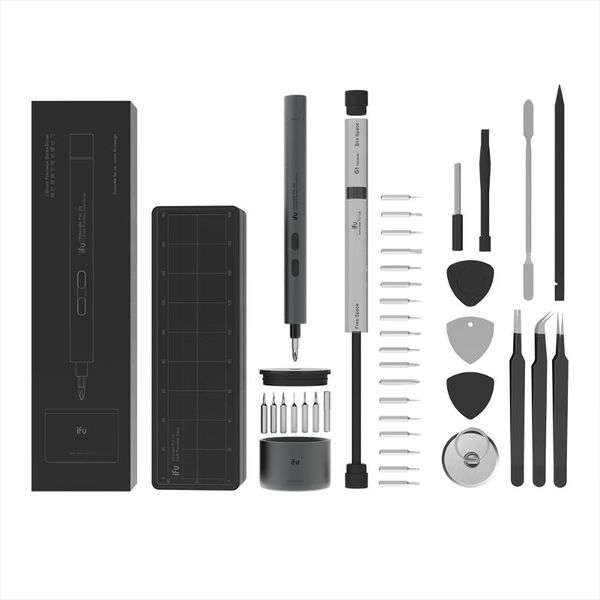 

cell phone repairing tools for wowstick 1f pro mini electric screwdriver rechargeable cordless power screw driver kit led light lithium batt