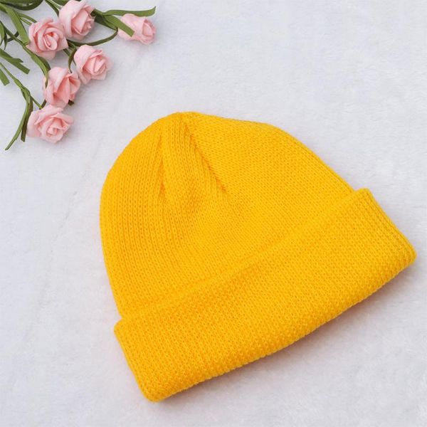 

pc arrival autumn winter retro dome handmade knitted hat solid color short section wool warm cap beanie/skull caps, Blue;gray