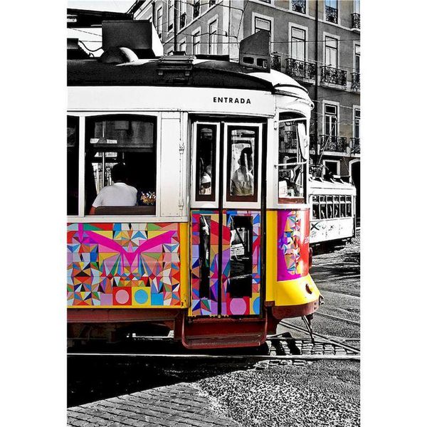 

paintings gatyztory color bus acrylic paint by numbers oil painting for adults diy kits landscape picture drawing coloring deco