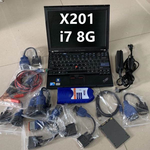 

for nexiq usb link truck diagnostic scanner with x201 i7 8g lapready use