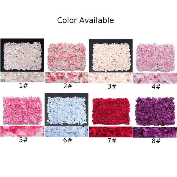 

decorative flowers & wreaths 40x60cm artificial flower rose wall wedding plants background plant fake christmas decor