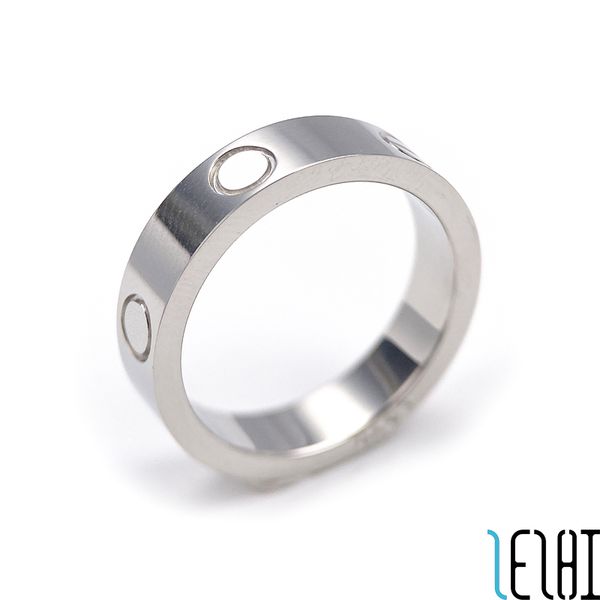 

classic couple wedding promise eternity love rings woman man stainless steel plating 18k silver ring for women men wed engagement bridal jew