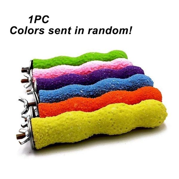 

cage accessories small animals cockatoo parrot perch stand hanging decor grinding cockatiels wood jumping rough sand bird pet other supplies