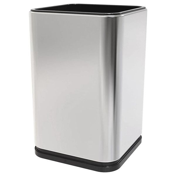 

kitchen storage & organization stainless steel utensil holder, cutlery storage, organizer, modern rectangular design,17x11cm