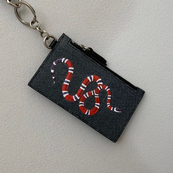 

designers key women leather square luxurys keychain wallet real purse card holders mens with box, Red;blue