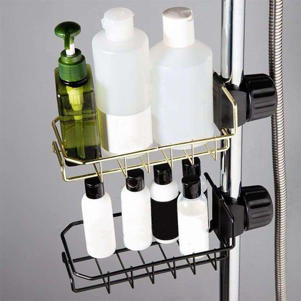 

bathroom storage & organization sponge holder brush soap organizer faucet rack sink shower drainer shelf