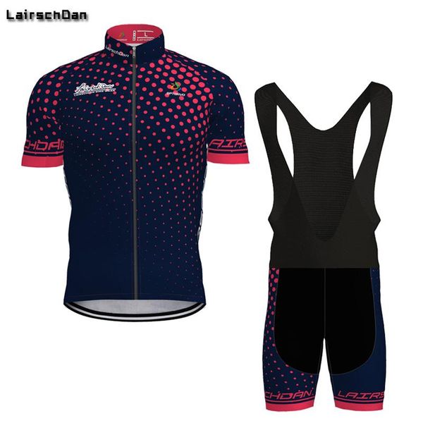 

racing sets lairschdan 2021 completo ciclismo estivo bike clothing men pro team cycling jersey set mtb bicycle women cycle wear kit, Black;blue