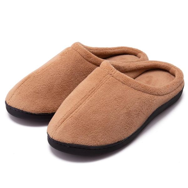 

women's slippers home big size warm winter non slip bath massage comfortable house, Black