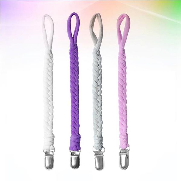 

pacifiers# 4pcs pacifier clips practical lost-resistant chain clip for baby