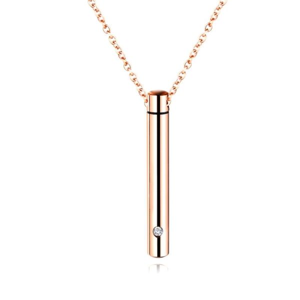 

empty cremation urn pendant crystal perfume bottles necklace necklaces, Silver