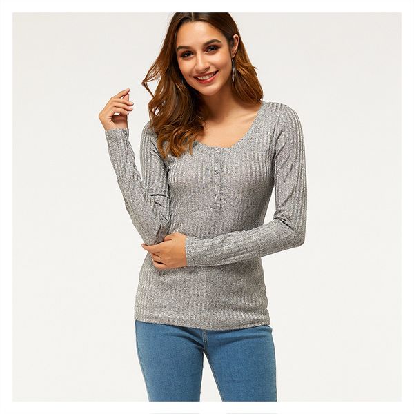 

tees 2021 fashion temperament slim-fit women's sweater, White