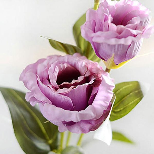 

decor 3 head platycodon grandiflorum vivid artificial flowers plant home and garden decoration 70cm gift decorative & wreaths