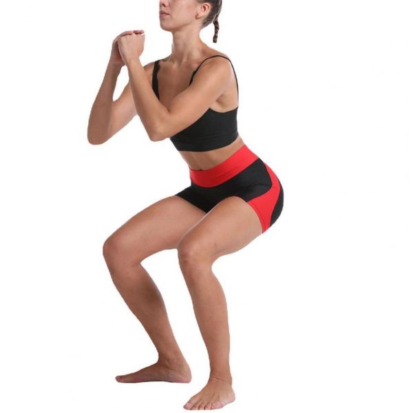 

gym clothing yoga short tights anti-pilling athletic shorts accessory ultra-thin useful training fitness, White;black