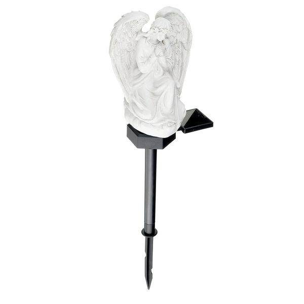 

gardening solar powered led atmosphere lamp angel animal pixie lawn ornament waterproof spot lights