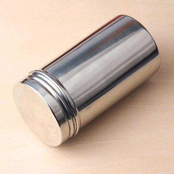 

storage bottles & jars 304 stainless steel sealed portable tank milk seasoning jar home