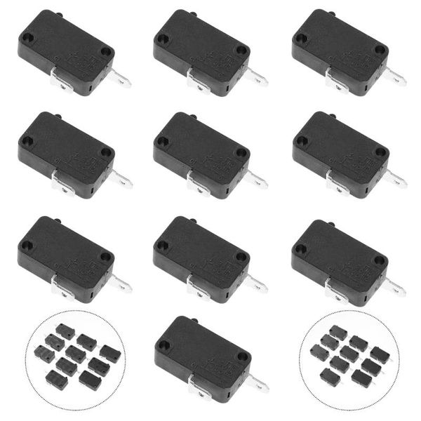 

smart home control 10 pcs normally close switch 16a microwave door position limit