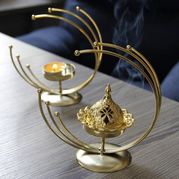 

candle holders big promotionmoon holder incense burner muslim home decoration strongwell candlestick