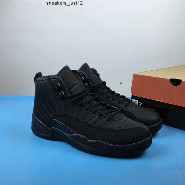 

12 winterized black-anthracite mens basketball shoes 12s wntr bq6851-001 men fashion sports sneakers size 8-13chwy
