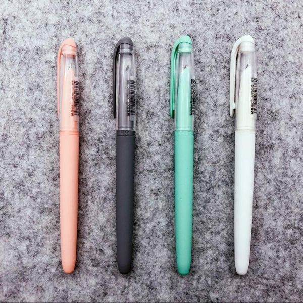 

fountain pens simple style candy color pen with hooded nib