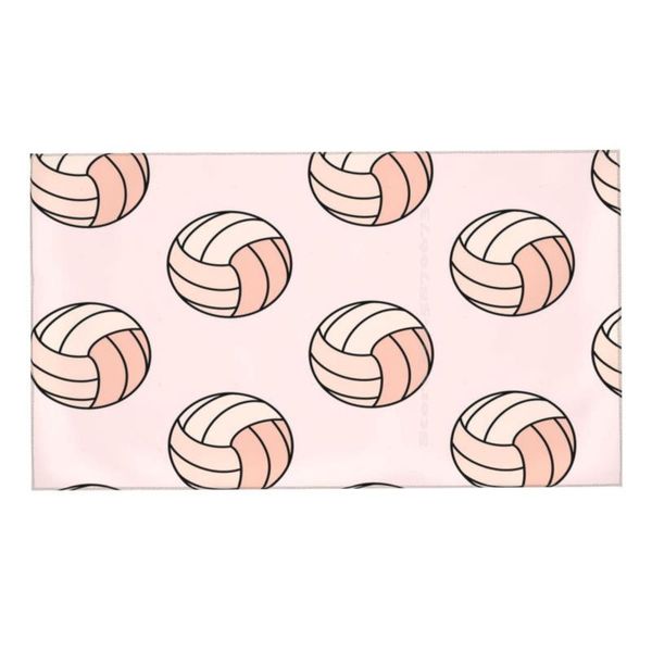 

towel pink volleyball superfine fiber bathroom towels washcloth vsco light pastel cute volley sport game