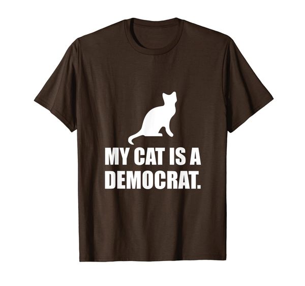 

My Cat Is A Democrat Funny Political T-Shirt, Mainly pictures