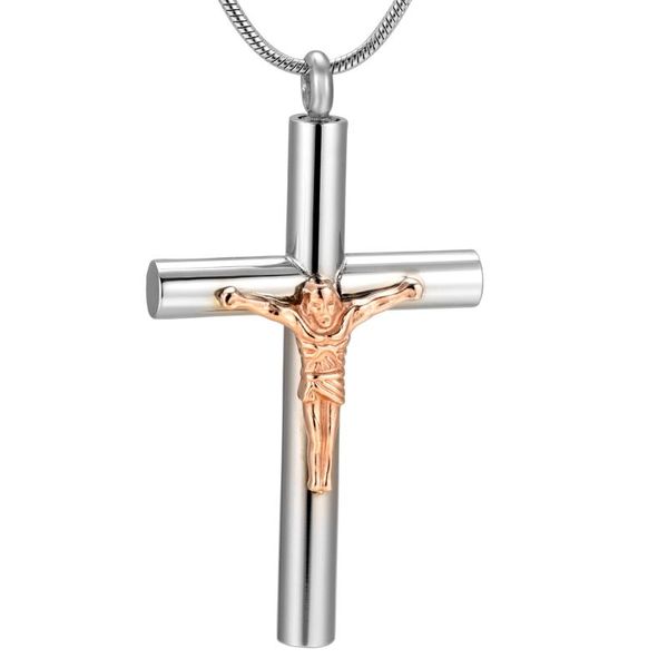 

pendant necklaces silver medieval cross large locket jesus on long necklace custom cremation jewelry men ashes keepsake
