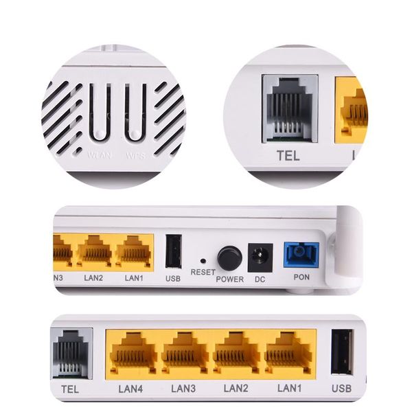 

bt-762xr optical network unit 4g/5g onu ont epon gpon 4ge+1voice+2.4g/5.8g wlan+1usb sc apc upc interface english version fiber optic equipm