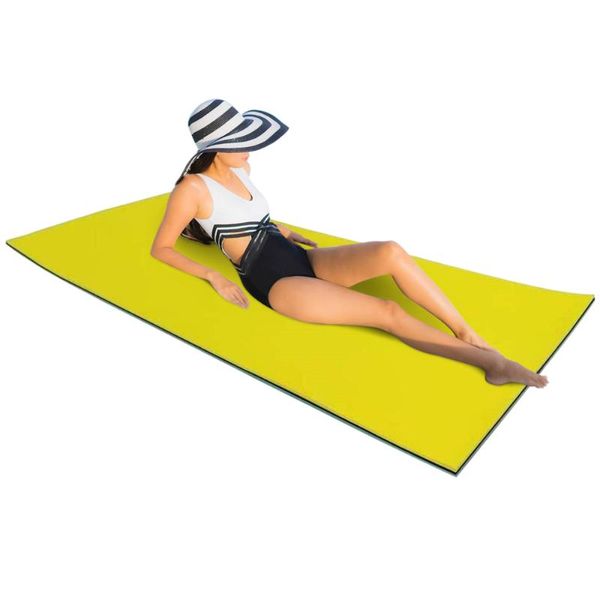 

inflatable floats & tubes swimming foam floating mattress pool float water blanket bed mat