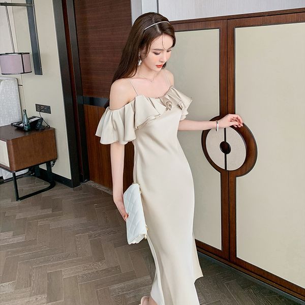 

casual dresses wine, champagne, women's wear, summer 2021, Black;gray