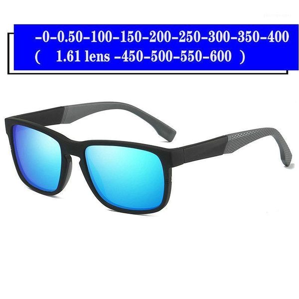 

sunglasses 2021 prescription myopia polarized men women 0 to -600 minus degree optical double beam sun glasses fml, White;black