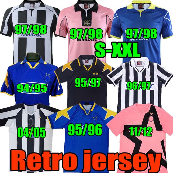 

men 84 91 juventus retro soccer jersey 92 94 95 97 98 99 00 02 03 04 05 11 12 15 16 marchisio pogba del piero matri ibrahimovic zidane vint, Black;yellow