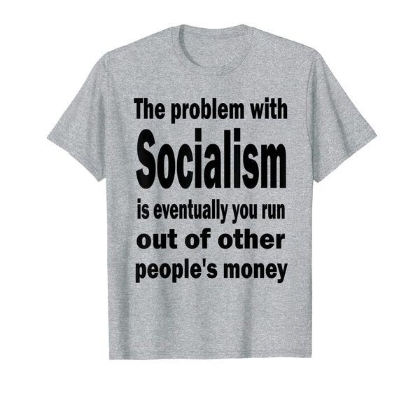 

the problem with socialism, White;black