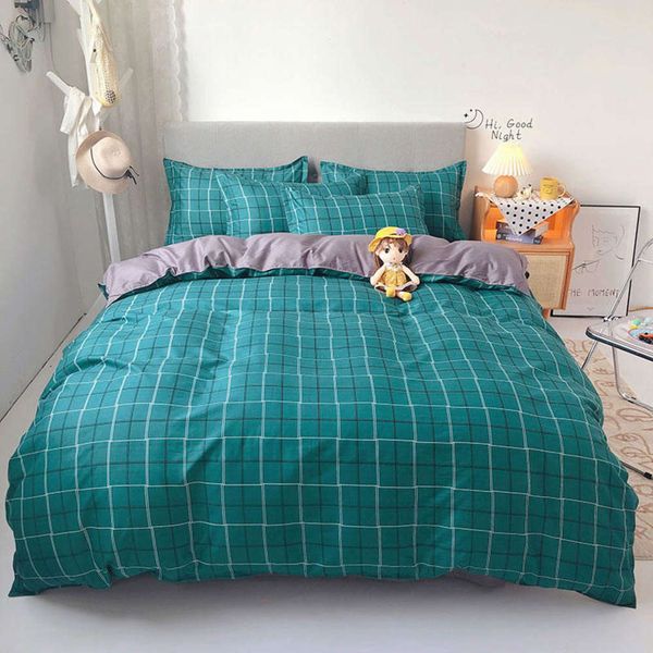 

aloe cotton quilt cover simple single small fresh dormitory household bedding