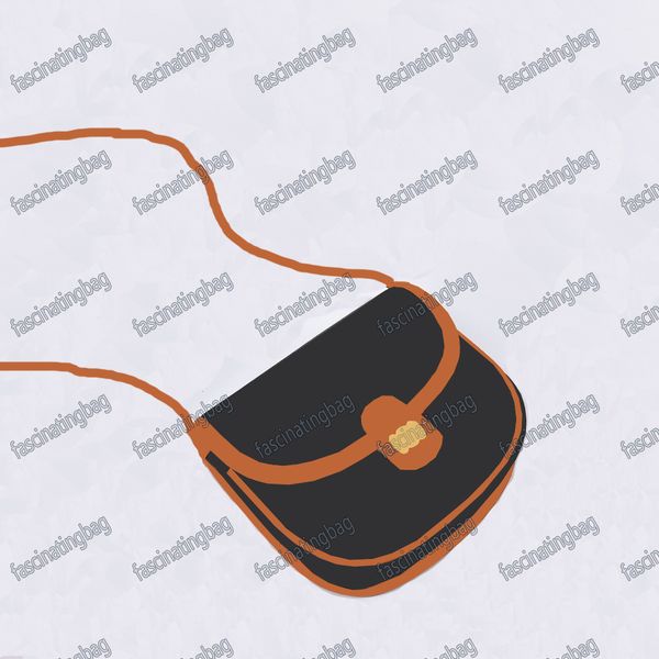 

2021 crazy sales fashion women's shoulder saddle bags luxury lady handbags flap designer bag versatile vintage classic old pattern gold