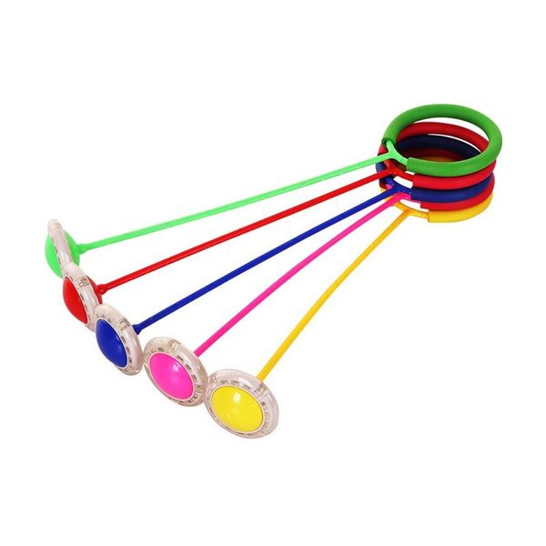 

kids toys child plastic sports exquisite fun led toy flashing jumping ring colorful ankle skip jump rope swing balls accessories