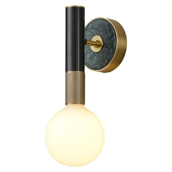

wall lamps nordic all copper marble modern chinese designer living room aisle bedroom e27 decorative sconces lights lighting