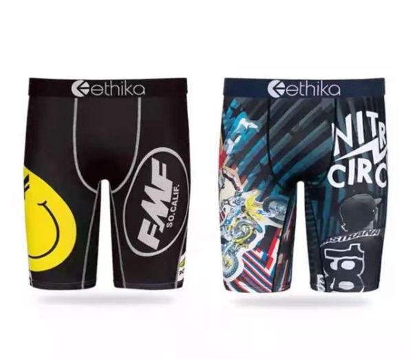 

ethika underwear ethika boxer random style sports hip hop rock consumption street skateboard quick drying underwear promotion lrq4 quick 06, White;black