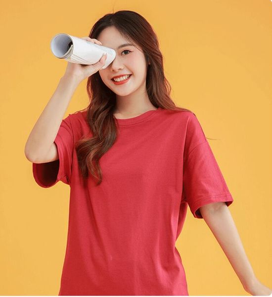 

2020gtch a08# 200g cotton drop shoulder sleeves style445364 002, Black;yellow