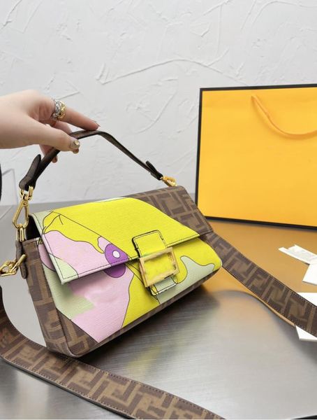 

2022fashion pack shoulder bag crossbody mini small square bolsos mujer baguette women designer wallet handbags f001