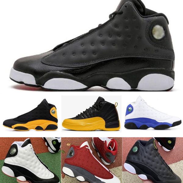 

wholesale with box jumpman 13 mens basketball shoes 13s satin flint hyper royal red flint sneakers trainers9w9x