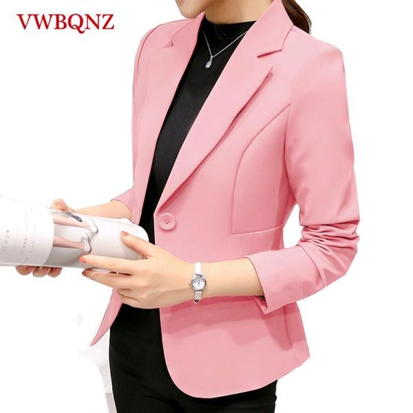 

white women blazers and jackets spring autumn fashion office business single button blazer femenino ladies slim female women's suits &, White;black