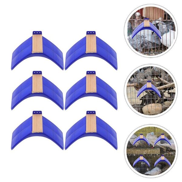 

other bird supplies 6pcs pigeon perch stable wooden stand perching rack