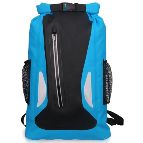 

outdoor bags 25l hiking waterproof large capacity adjustable strap rafting ultralight cycling swimming backpack reflective travel