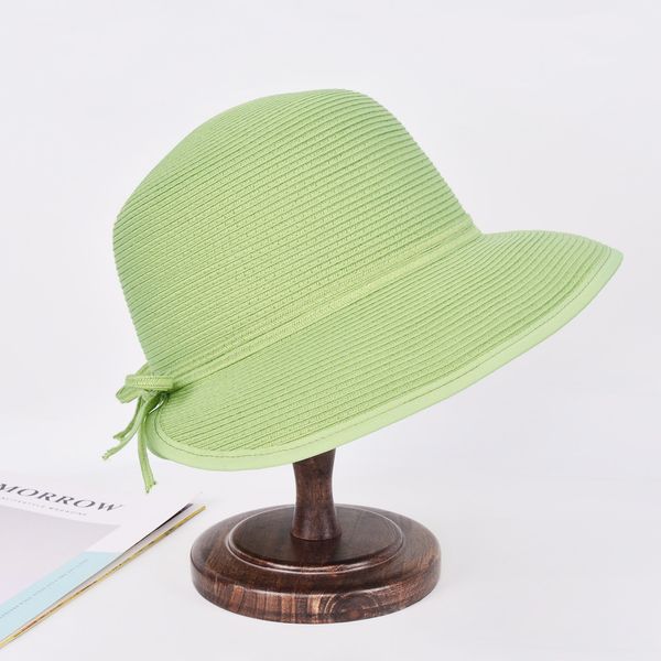 

straw hat with large brim for women collapsible breathable beach hats 211384, Blue;gray