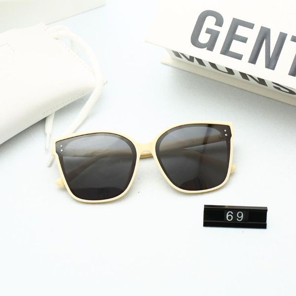 

sunglasses genuine classic gentle monster gabee series men's and women's fashion all-match casual sun glasses high-quality gm, White;black