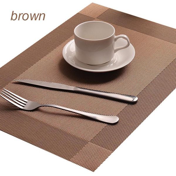 

mats & pads washable pvc table pad heat resistant placemats dining dishes bowl non slip cup kitchen accessories