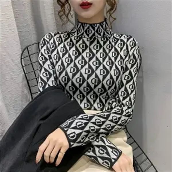 

hoodies women's high collar multi-functional warm knitted sweater, Black