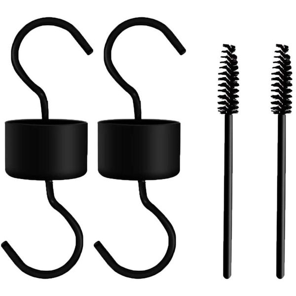 

hooks & rails 2pcs hummingbird feeder s type hook brush garden window bird water ant moats trap protector feeding accessories