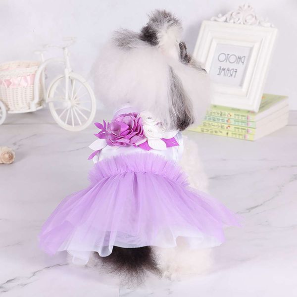 

dog skirt princess net red teddy bomei puppies summer thin clothes
