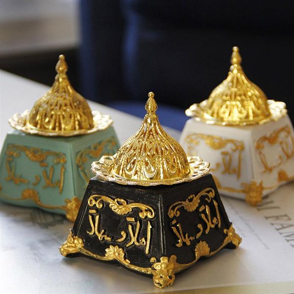 

1pc decorative censer household incense burner vintage aroma adornment fragrance lamps